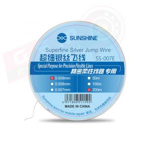 SUNSHINE SS-007E SILVER JUMP WIRE 0.009MM