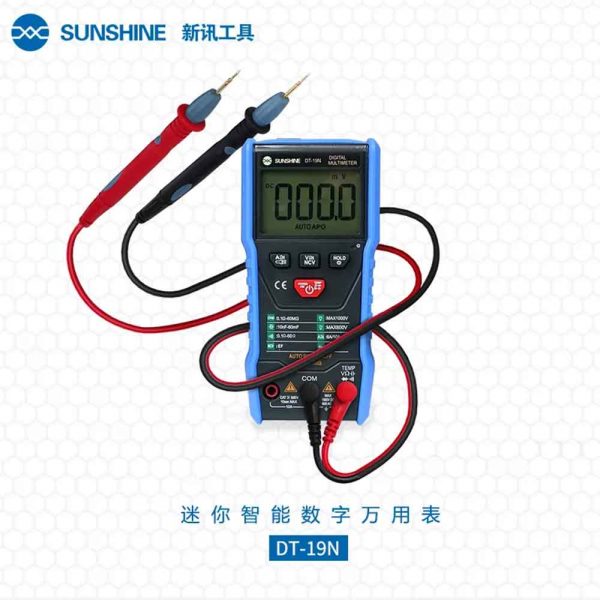 SUNSHINE MINI DT-19N INTELLIGENT DIGITAL MULTIMETER