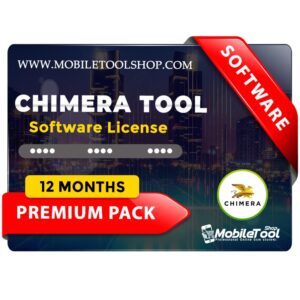 Chimera Tool premium license activation screen for mobile repair services Chimera Tool premium license interface showing advanced features access